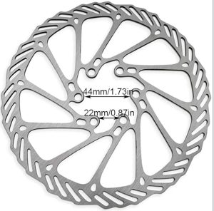 160mm RVS remschijf voor OUXI V8, V9, H9, C80, V20 (pro), V30, Q8 etc. - Afbeelding 4
