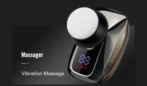 7D Skull Shaver Scheerapparaat Mannen - Hoofd Kaal Scheren - 6-in-1 Trimmer - LED Display - Draadloos - Waterproof - Nat & Droog - Baard & Hoofd - Afbeelding 2