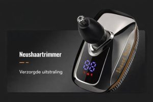 7D Skull Shaver Scheerapparaat Mannen - Hoofd Kaal Scheren - 6-in-1 Trimmer - LED Display - Draadloos - Waterproof - Nat & Droog - Baard & Hoofd - Afbeelding 8