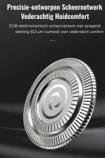 7D Skull Shaver Scheerapparaat Mannen - Hoofd Kaal Scheren - 6-in-1 Trimmer - LED Display - Draadloos - Waterproof - Nat & Droog - Baard & Hoofd - Afbeelding 6