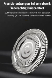 7D Skull Shaver Scheerapparaat Mannen - Hoofd Kaal Scheren - 6-in-1 Trimmer - LED Display - Draadloos - Waterproof - Nat & Droog - Baard & Hoofd - Afbeelding 6