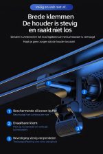 AirMag MagSafe Smartphonehouder Auto met Draadloze Oplader - 15W Snelladen - Magnetisch - Ventilatierooster - iPhone 12 t/m 17 - Afbeelding 5