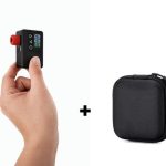 Draadloze Elektrische Fietspomp 8 Bar (120 PSI) - Mini Compressor 118g - Digitaal Display - USB-C Oplaadbaar - Presta & Schrader - Inclusief waterafstotend Hoesje + Accessoires