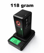 Draadloze Elektrische Fietspomp 8 Bar (120 PSI) - Mini Compressor 118g - Digitaal Display - USB-C Oplaadbaar - Presta & Schrader - Inclusief waterafstotend Hoesje + Accessoires - Afbeelding 4